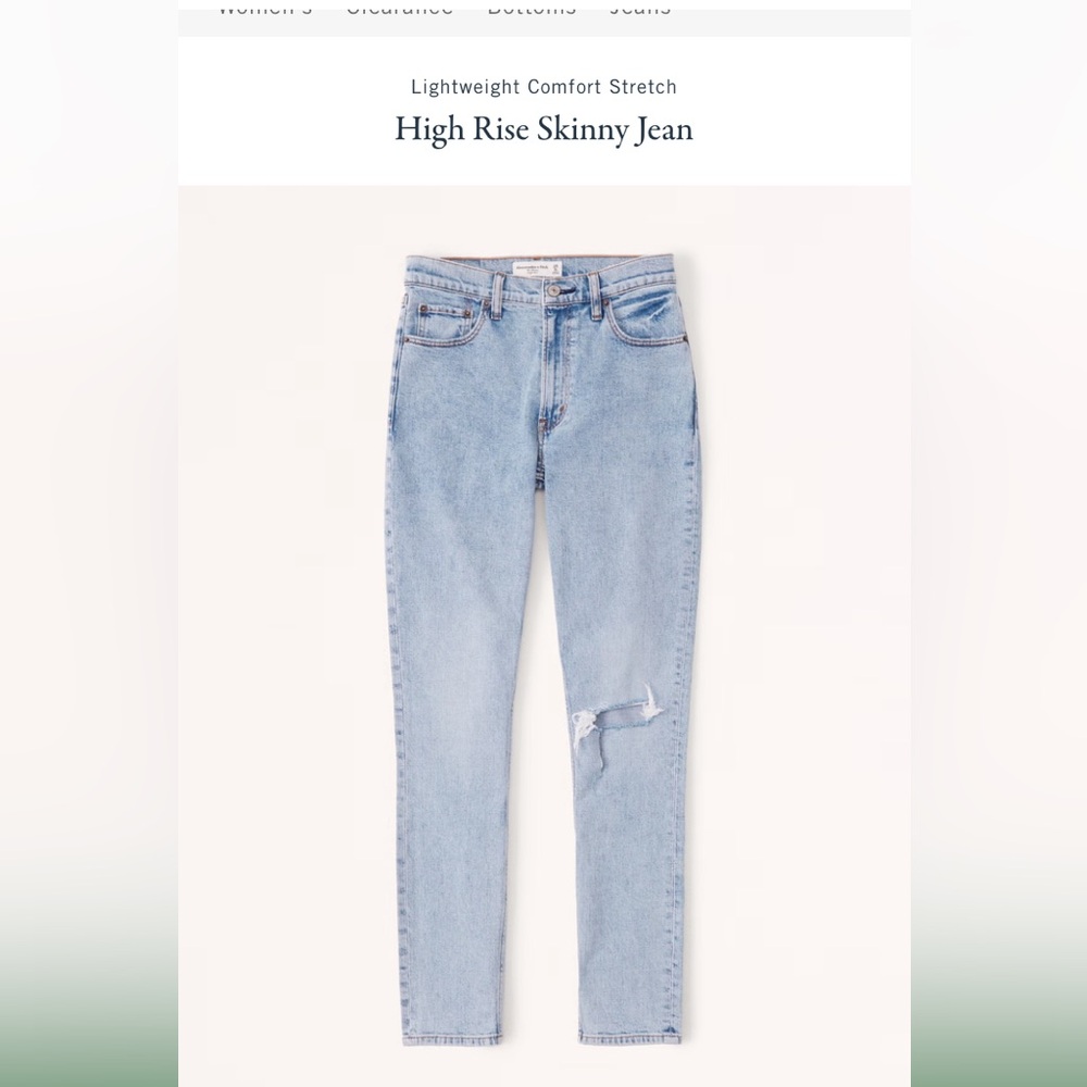 Abercrombie - Women’s  Medium Destroy